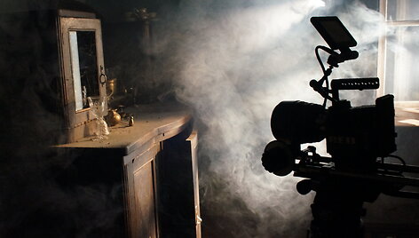 25. Tu&scaron;tumos kilpos filmavimo aik&scaron;telė. Eglės Burbaitės nuotr.