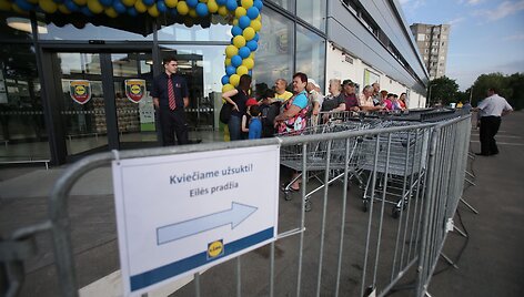 &bdquo;Lidl&ldquo; atidarymas Kaune