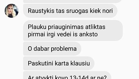 Reveka Devolskytė, MB I&scaron;lepinta