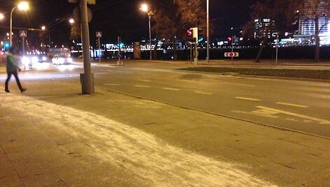 Druska Vilniaus gatvėse