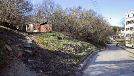 Ant kalno prie Dailidžių gatvelės turėtų i&scaron;sitekti keturi daugiabučiai.