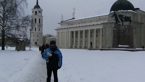 Lietuvi&scaron;ka žiema Alessandro Sposato nei&scaron;gąsdino.