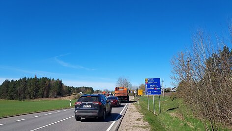 Rekonstrukcijai uždaryta Vievio pervaža