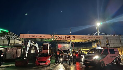 Gariūnai kovo 27-osios rytą
