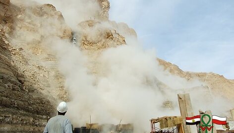 Lenkijos archeologai dirba Egipte, Deir el-Bahri