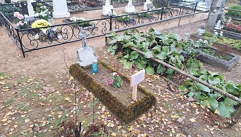 Lentelės Anyk&scaron;čių senosiose kapinėse