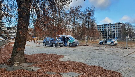 Savaitgalį vandalai niokojo Sporto rūmus