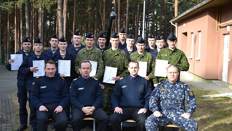 Karinių jūrų pajėgų Mokymo centre vyko Bazinis jūreivio kursas