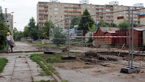 Šildymo trasa Aukštuosiuose Šančiuose