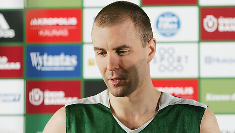 Kauno &bdquo;Žalgirio&ldquo; treniruotė