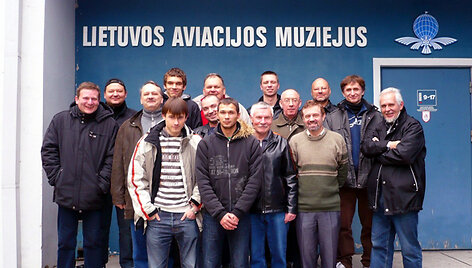 Klubo &bdquo;Sparnai 72&ldquo; modeliuotojai