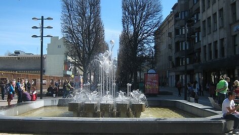 Fontanas Laisvės alėjoje