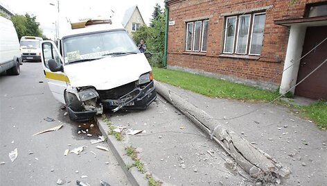 Avarija Kaune, Panerių gatvėje
