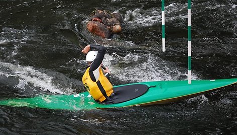 Varžybų akimirka