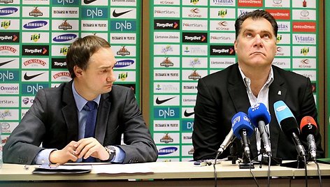 Mindaugas Balčiūnas ir Arvydas Sabonis