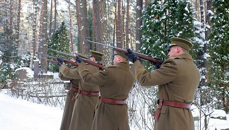 Kenotafo Augustinui Voldemarui atidengimo ceremonija