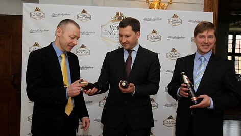 Petras Sadovskis (k.), Marius Horbačauskas, Peep Akkel 