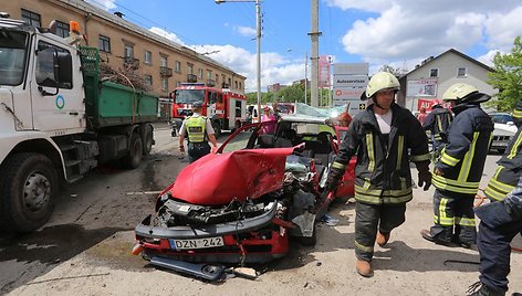 Avarija Petrašiūnuose