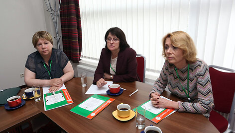 Audronė Prasauskienė (k.), Milda Endzinienė, Nerija Vaičienė-Magistris