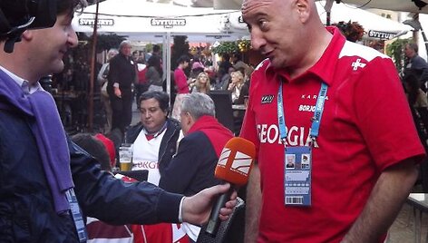 Mažąja Gruzija pavadintame pasaže &scaron;eimininkavo Gruzijos ambasadorius Lietuvoje Georgas Kerdiko&scaron;vilis.