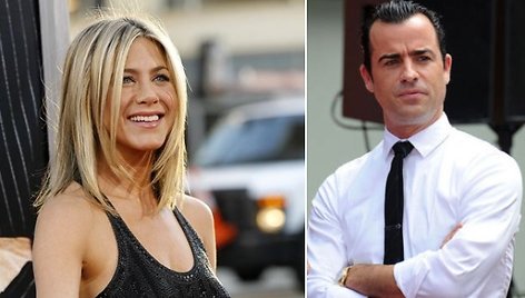 Jennifer Aniston ir Justinas Theroux