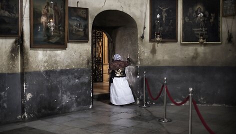 Betliejuje ruo&scaron;iamasi &scaron;vęsti Kalėdas