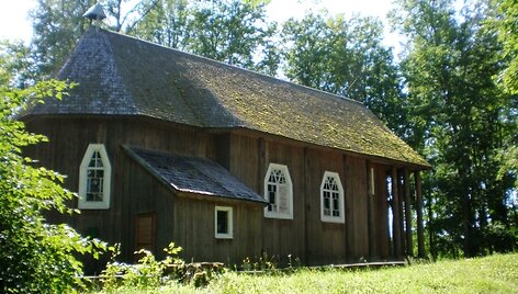 Stelmužės Vie&scaron;paties Jėzaus Kryžiaus bažnyčia