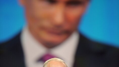 D.Medvedevas ir V.Putinas partijos suvažiavime