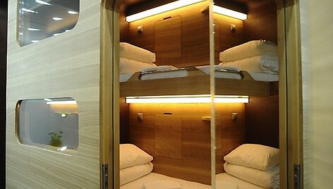 &bdquo;Sleepbox&ldquo; - Maskvos centre atsidaręs vie&scaron;butis - kapsulė