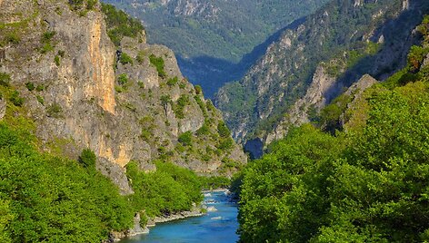 Graikijos Vikos-Aoos nacionalinis parkas paskelbtas pasauliniu gamtos paminklu