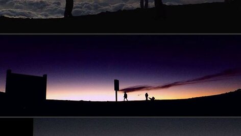 Haleakala ugnikalnio vir&scaron;ūnė. Maui, Hawaii.