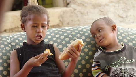 Etiopijos vaikai