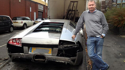 Sudaužytas &bdquo;Lamborghini Murcielago LP 640&ldquo;