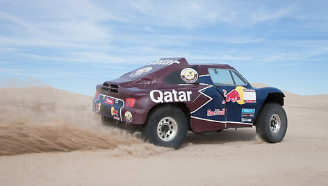 &bdquo;Qatar Red Bull Rally Team&ldquo; bagis