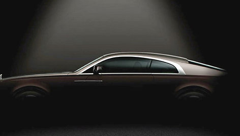 „Rolls-Royce Wraith“ fragmentai