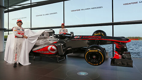 &bdquo;McLaren MP4-28&ldquo; bolido pristatymas