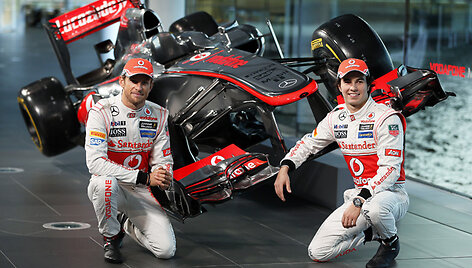 &bdquo;McLaren MP4-28&ldquo; bolido pristatymas