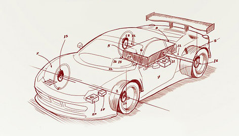 Automobilio eskizas