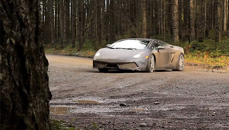 &bdquo;Lamborghini Gallardo&ldquo; mi&scaron;ko kelyje