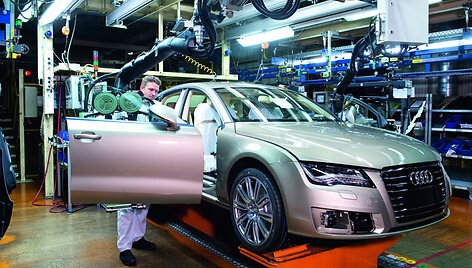 &bdquo;Audi A7 Sportback&ldquo; surinkimo linija