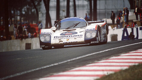 Lenktyninis &bdquo;Porsche 962&ldquo; automobilis