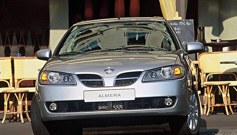 2003-2006 metų &bdquo;Nissan Almera&ldquo;