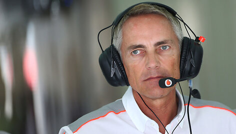 &bdquo;McLaren&ldquo; ekipos vadovas Martinas Whitmarshas