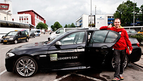 Peteris Vesterbacka &scaron;alia 5 serijos BMW
