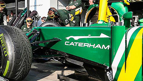 „Caterham“ bolidas