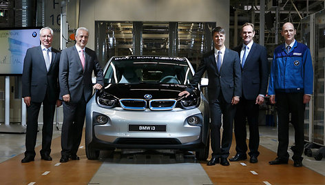 BMW i3 surinkimo linija