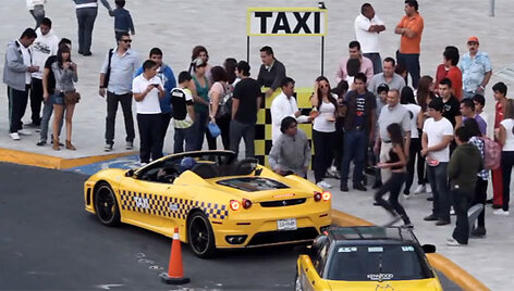 ferrari taxi