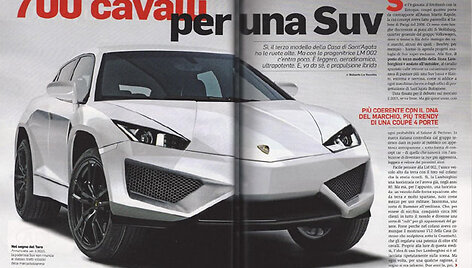 &bdquo;Lamborghini&ldquo; rengiasi pristatyti visureigį