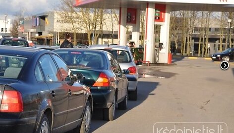 Kėdainiečių protesto akcija