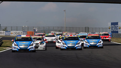 WTCC lenktynės Vengrijoje, „Hungaroring“ trasoje